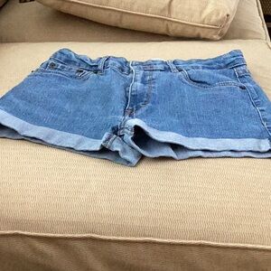 Levi's Blue Jean Shorts Classic Denim Style